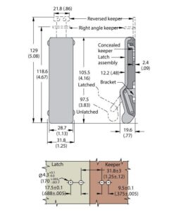 C7-10 - Soft Draw Latch - Diagram